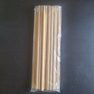 5A Wood Drumsticks with Round Wood Tips - 8 pairs (16) New Condition